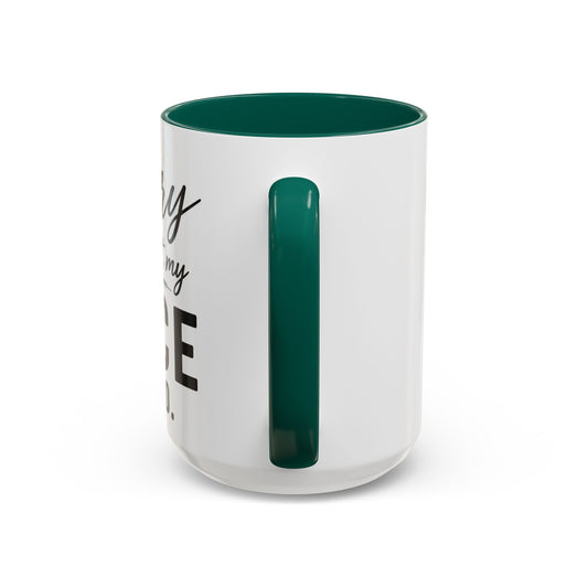 Sorry for What My Face Said mug | 11oz or 15oz colorful ceramic