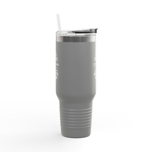 Today's Forecast Nurse Understaffed Travel Mug | 40oz Insulated Tumbler