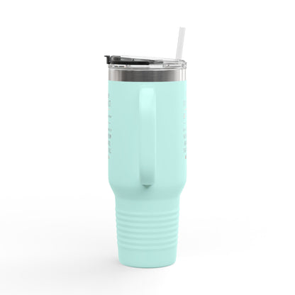 Today's Forecast Teacher No Bathroom Break Insulated Travel Mug 40oz | Teacher Humor