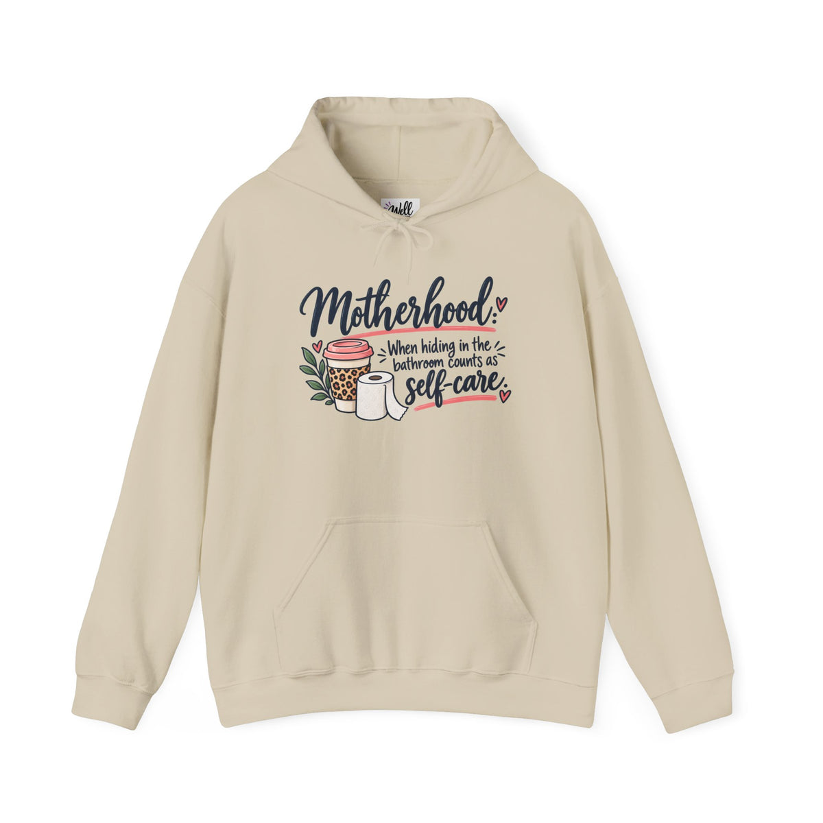 Funny Mom Hoodie | Motherhood Self Care Sweatshirt | Gift for Mom