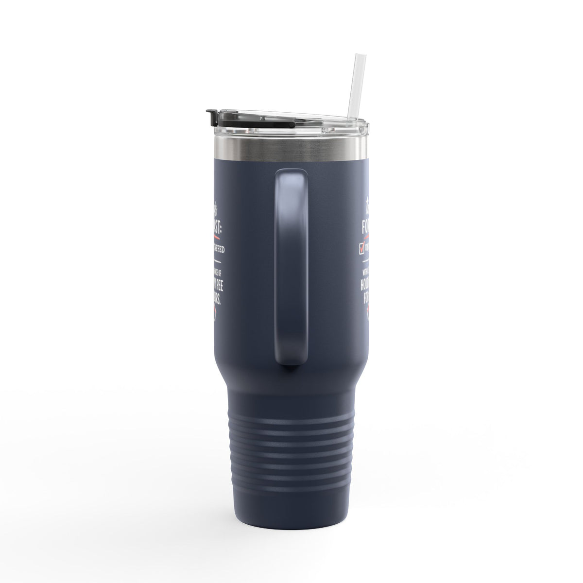 Today's Forecast Nurse Understaffed Travel Mug | 40oz Insulated Tumbler