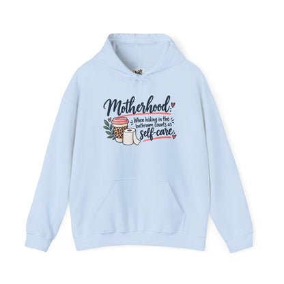 Funny Mom Hoodie | Motherhood Self Care Sweatshirt | Gift for Mom