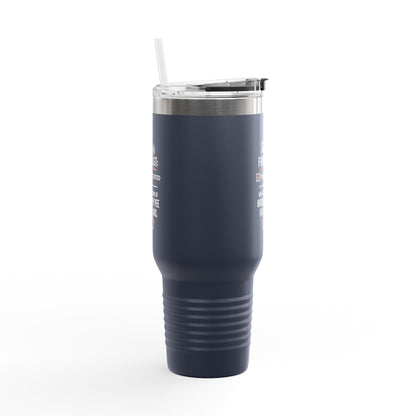 Today's Forecast Nurse Understaffed Travel Mug | 40oz Insulated Tumbler
