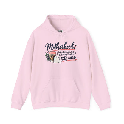 Funny Mom Hoodie | Motherhood Self Care Sweatshirt | Gift for Mom