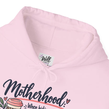 Funny Mom Hoodie | Motherhood Self Care Sweatshirt | Gift for Mom