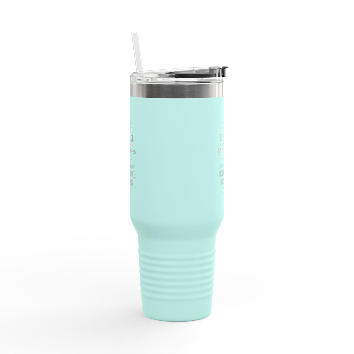 Today's Forecast Nurse Understaffed Travel Mug | 40oz Insulated Tumbler