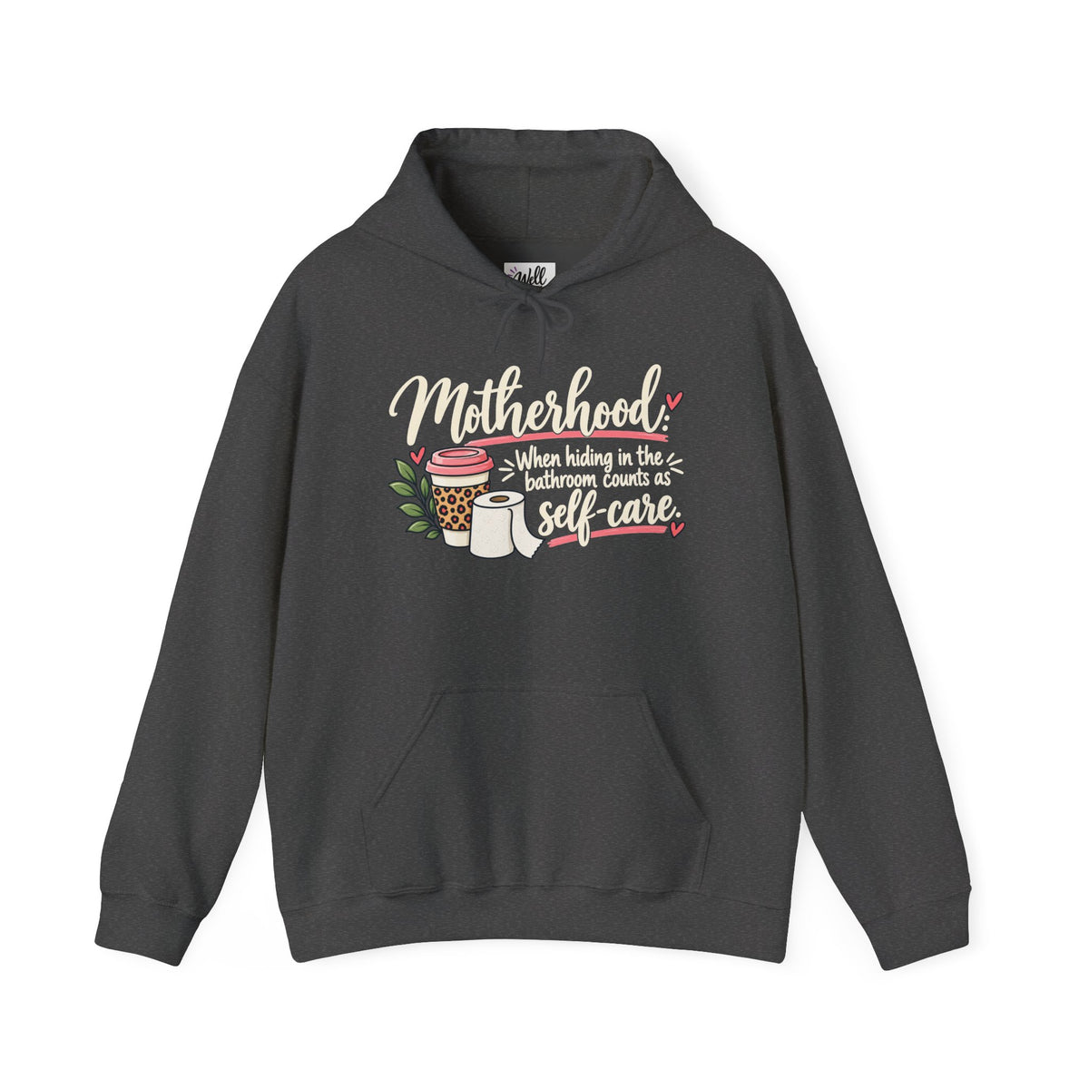Funny Mom Hoodie | Motherhood Self Care Sweatshirt | Gift for Mom