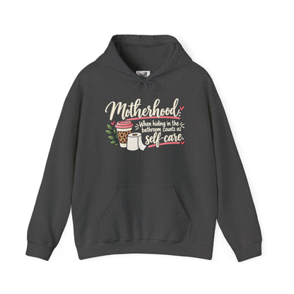 Funny Mom Hoodie | Motherhood Self Care Sweatshirt | Gift for Mom