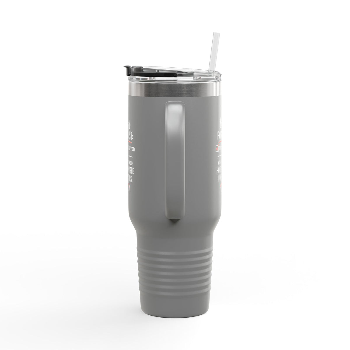 Today's Forecast Nurse Understaffed Travel Mug | 40oz Insulated Tumbler