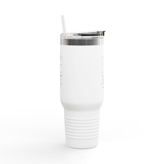 Today's Forecast Teacher No Bathroom Break Insulated Travel Mug 40oz | Teacher Humor