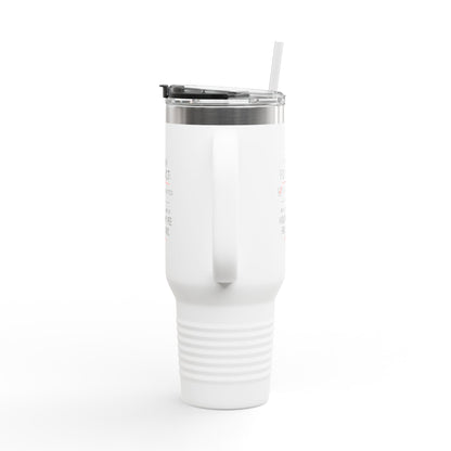 Today's Forecast Nurse Understaffed Travel Mug | 40oz Insulated Tumbler