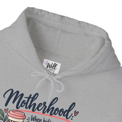Funny Mom Hoodie | Motherhood Self Care Sweatshirt | Gift for Mom