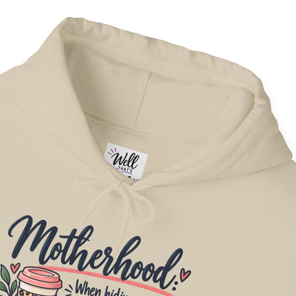 Funny Mom Hoodie | Motherhood Self Care Sweatshirt | Gift for Mom