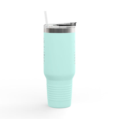 Today's Forecast Teacher No Bathroom Break Insulated Travel Mug 40oz | Teacher Humor
