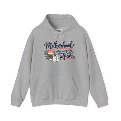 Funny Mom Hoodie | Motherhood Self Care Sweatshirt | Gift for Mom