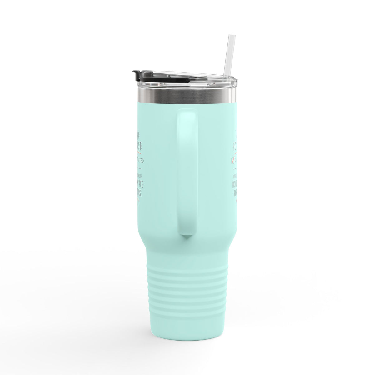 Today's Forecast Nurse Understaffed Travel Mug | 40oz Insulated Tumbler