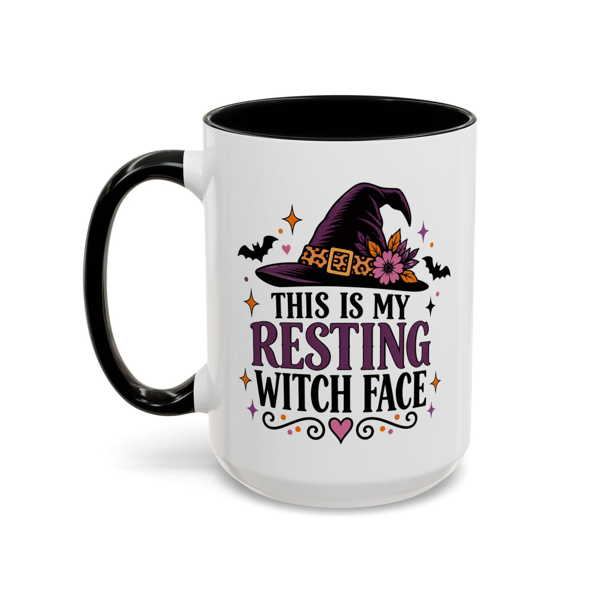 Funny Halloween Mug for Women | Resting Witch Face Mug | Witch Coffee Mug